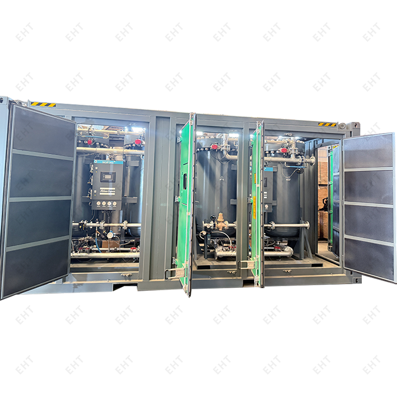 20 stôp prispôsobený kontajner na dusíkové vybavenie – modulárna pracovná kabína pre priemyselné a offshore použitie