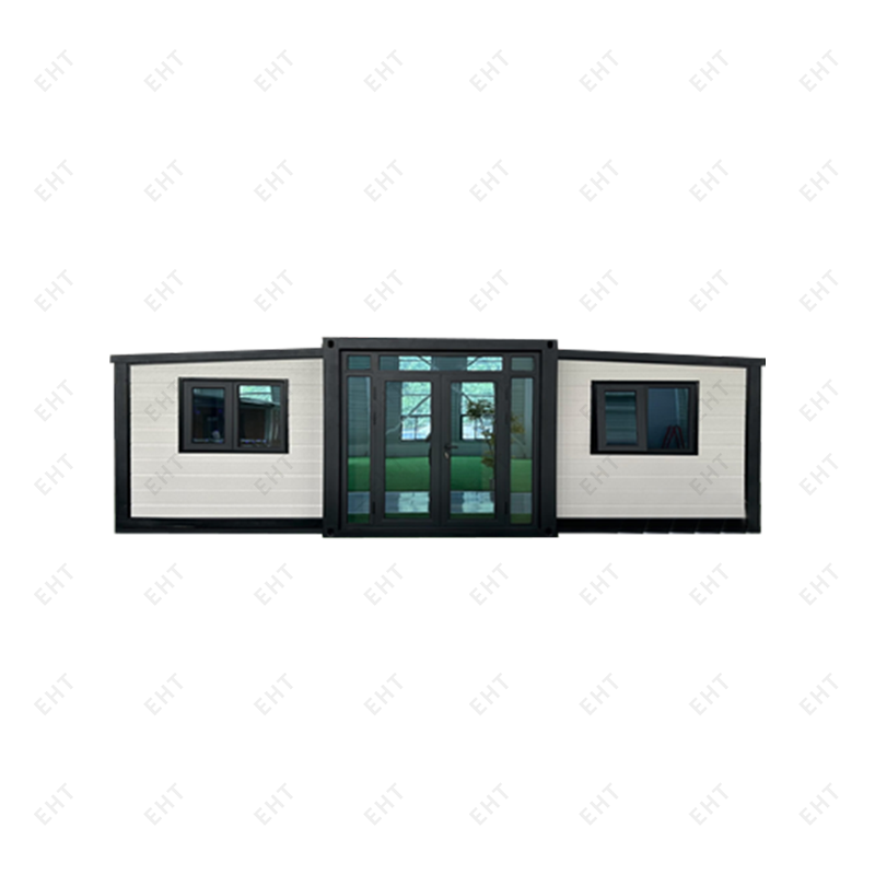 Prefabrikovaná mobilná obytná jednotka s dvojkrídlovým rozťahovacím kontajnerovým domom s dĺžkou 20 stôp