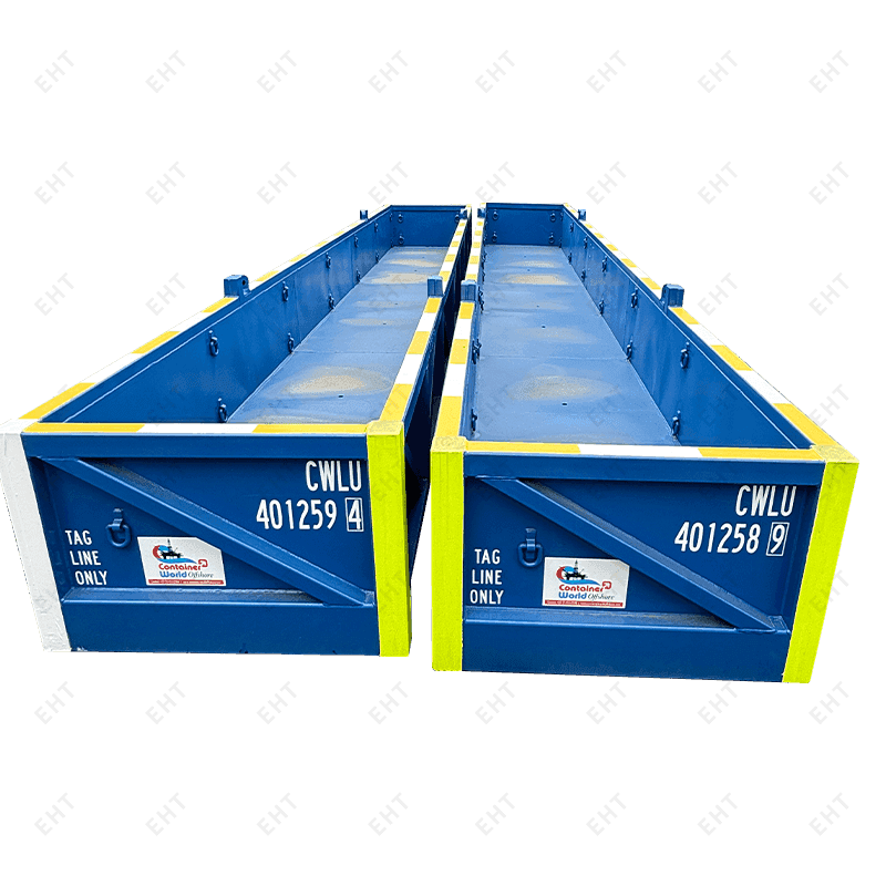 Pobrežný kôš na skladovanie potrubí